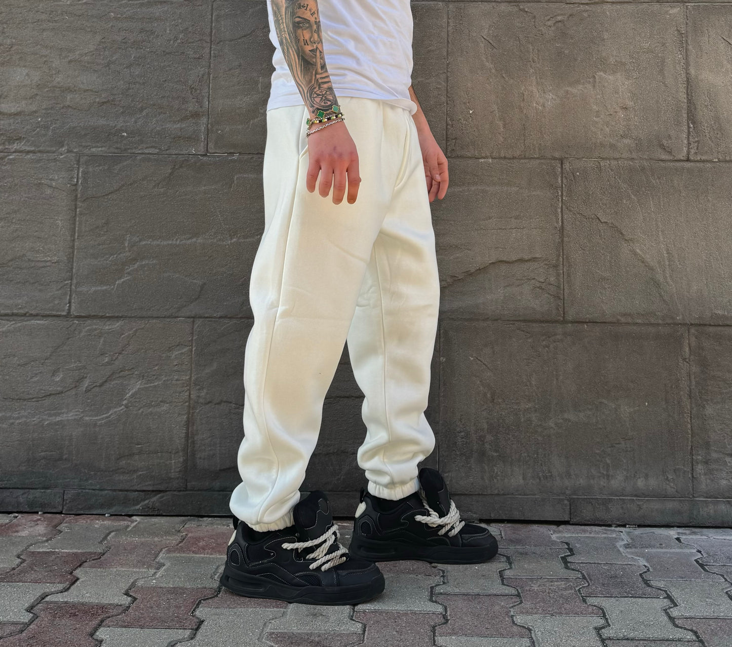PANTALONE DI TUTA WHITE