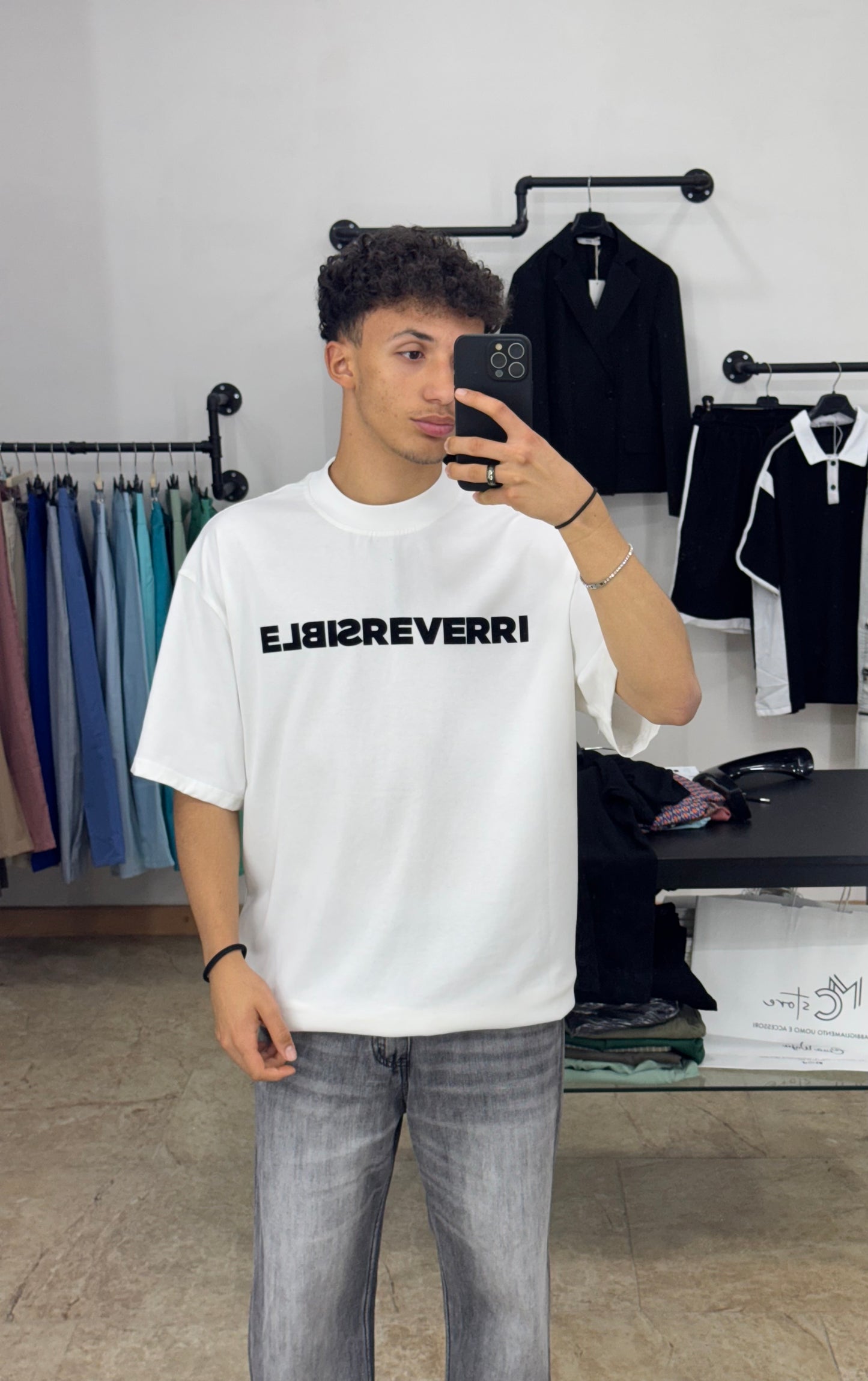 SHIRT AW BRAND WHITE