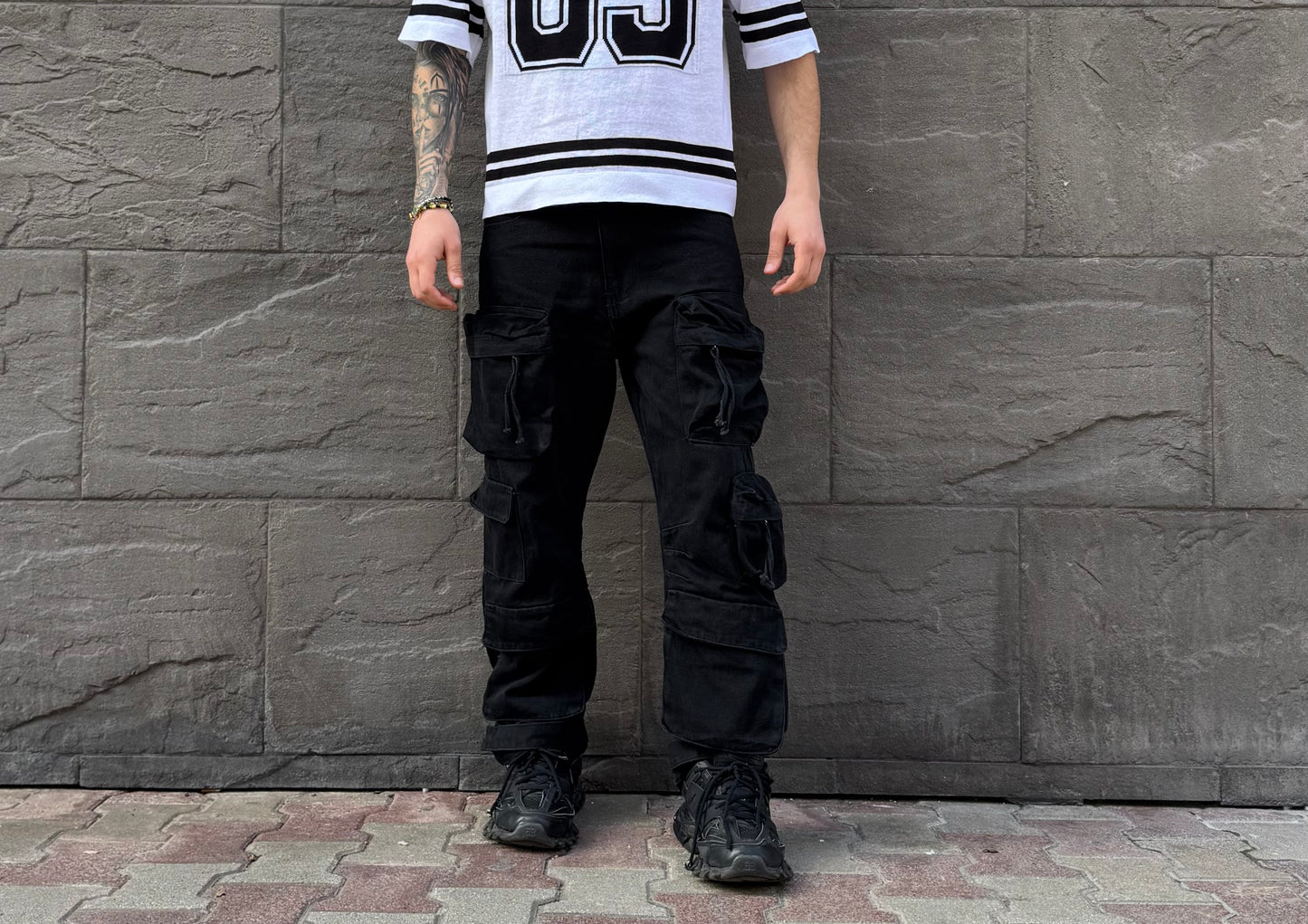 CARGO MULTI POKET PREMIUM BLACK
