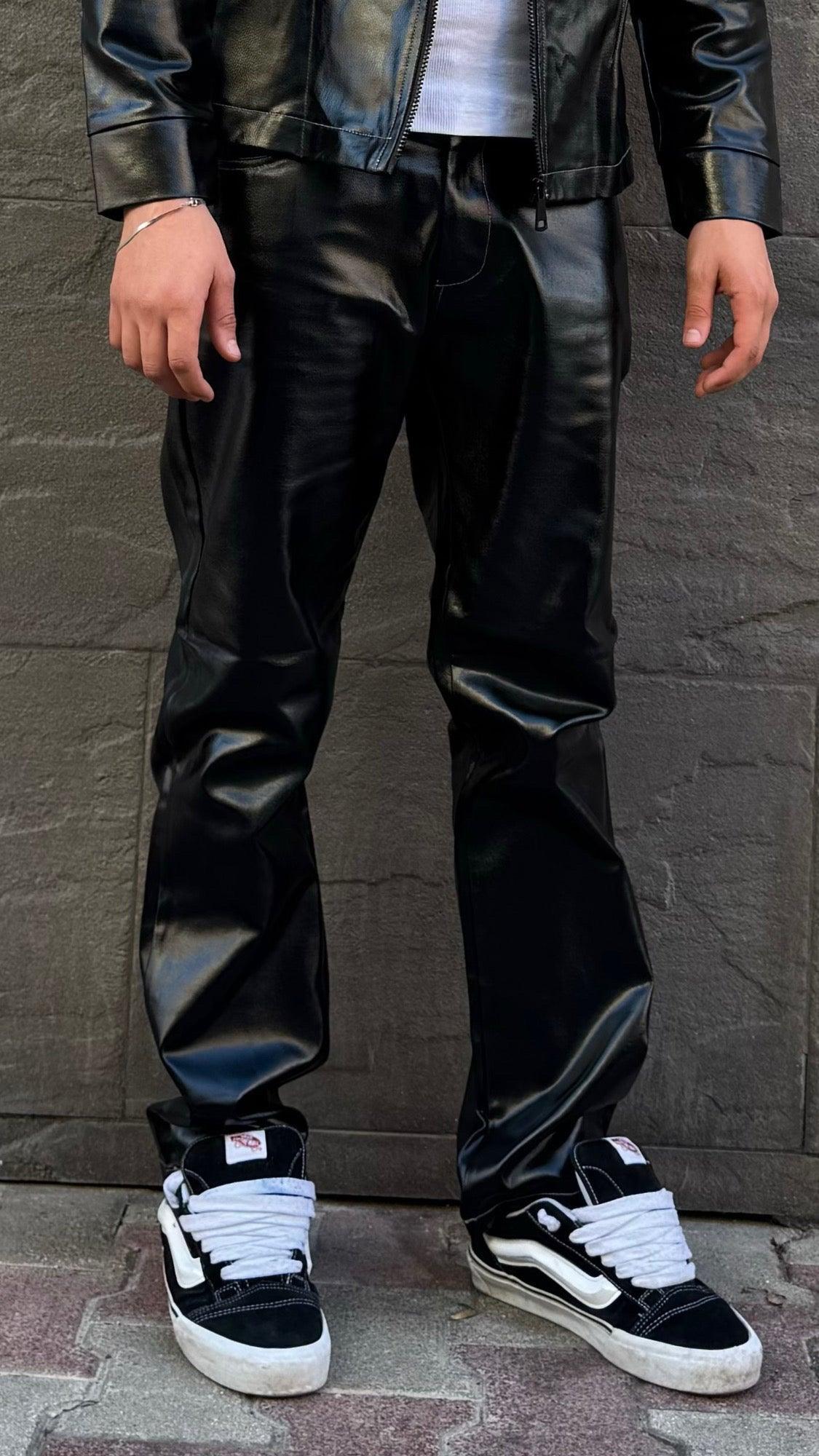JEANS IN PELLE SS25 - McStore | Abbigliamento Uomo