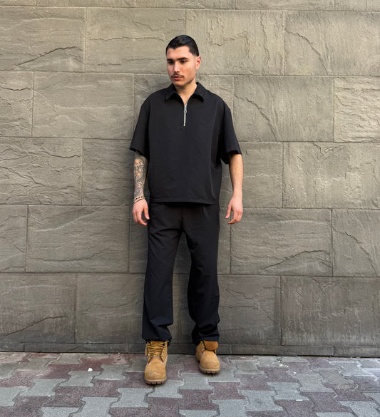 COORDSET CHROY BLACK ZIP