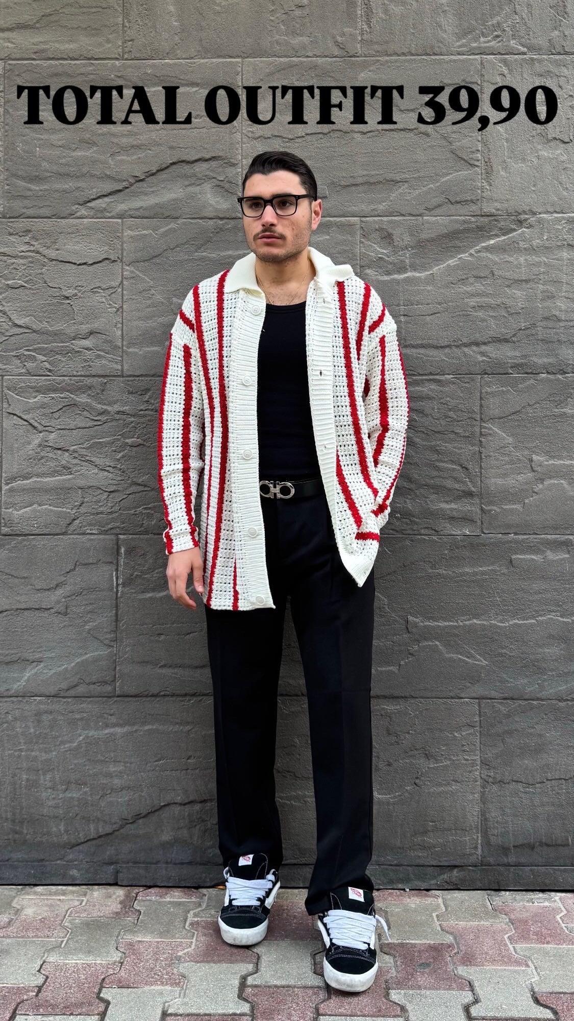 CARDIGAN EVOLUTION WHITE