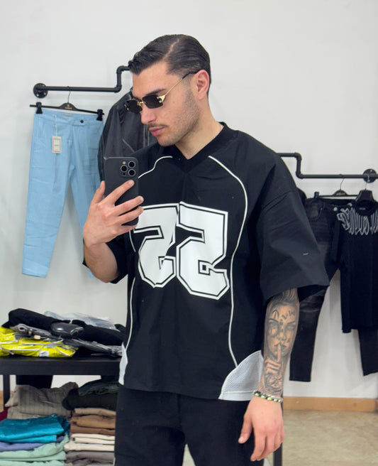 T SHIRT NEW BASKETBALL BLACK
