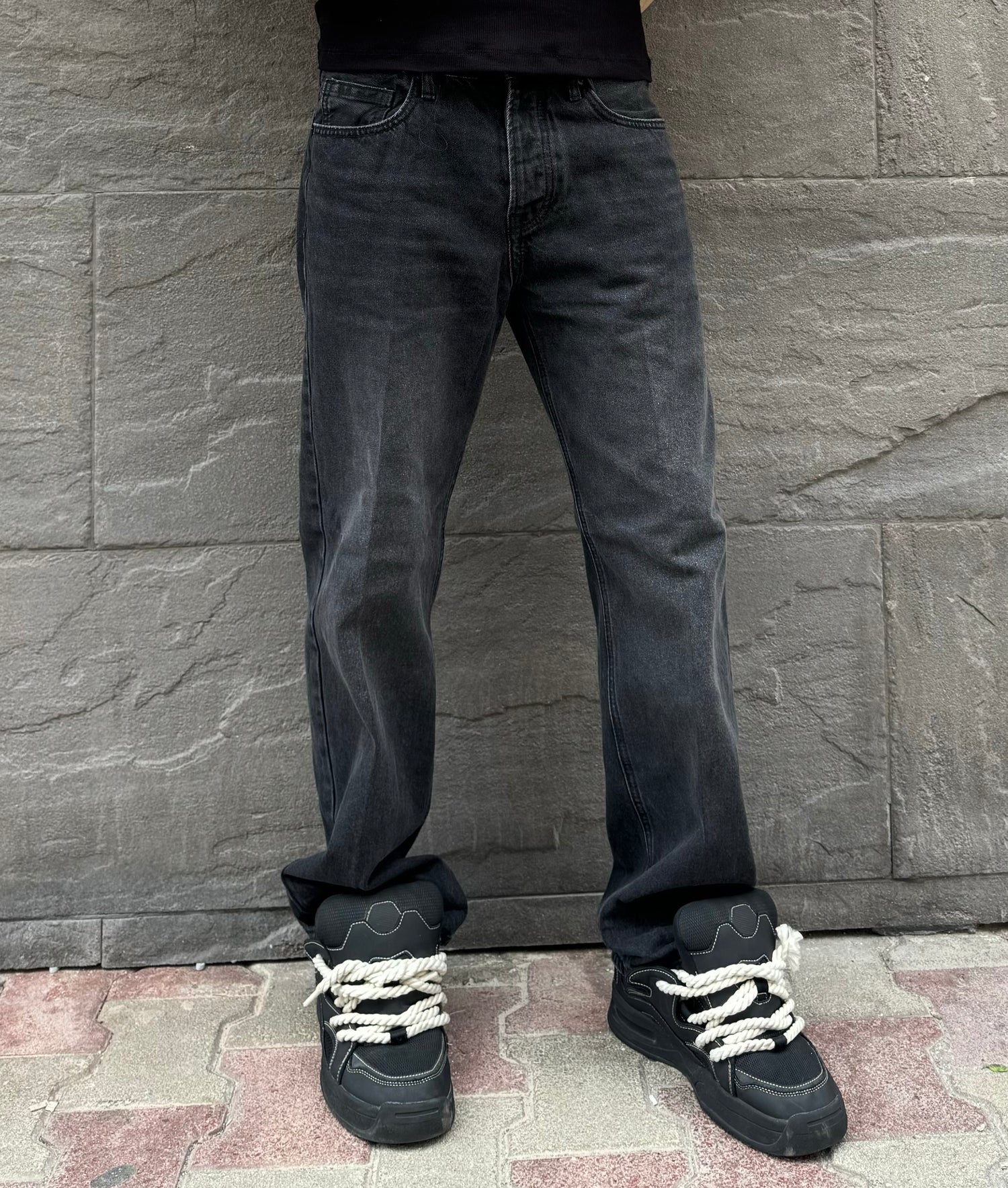 BAGGY FIT BLACK - McStore | Abbigliamento Uomo 