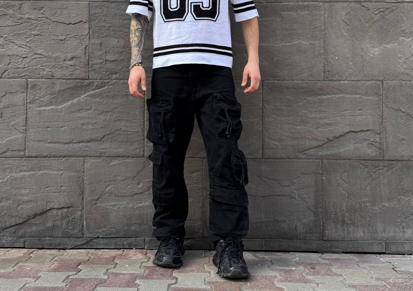 CARGO MULTI POKET PREMIUM BLACK