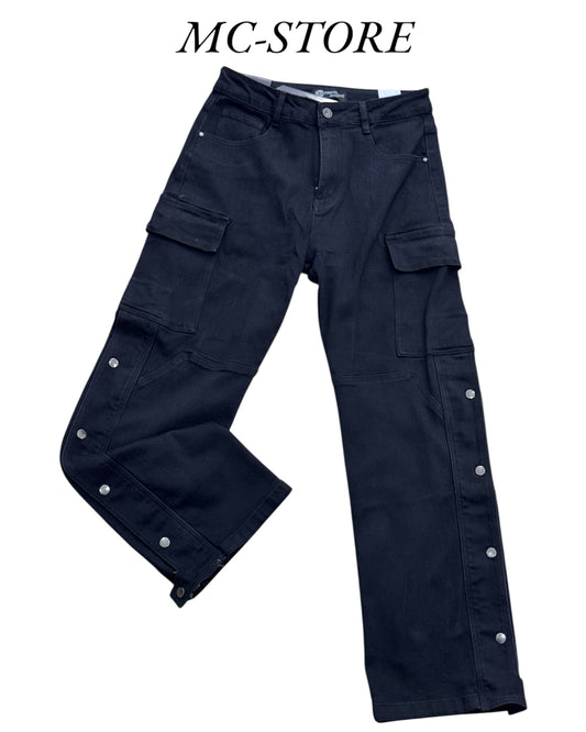 CARGO FLARE LAMI BLACK