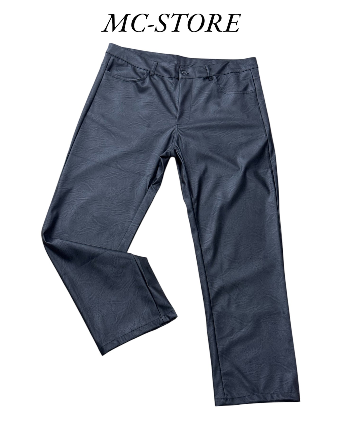 BAGGY DI PELLE BLACK