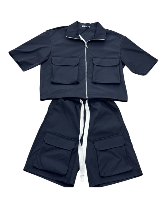 COORDSET POOL BLACK SS25